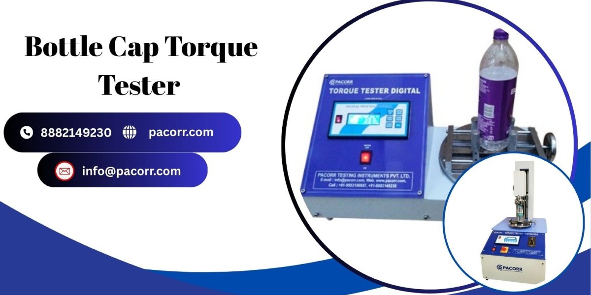 Bottle Cap Torque Tester – Precision That Protects Your Product | Pacorr