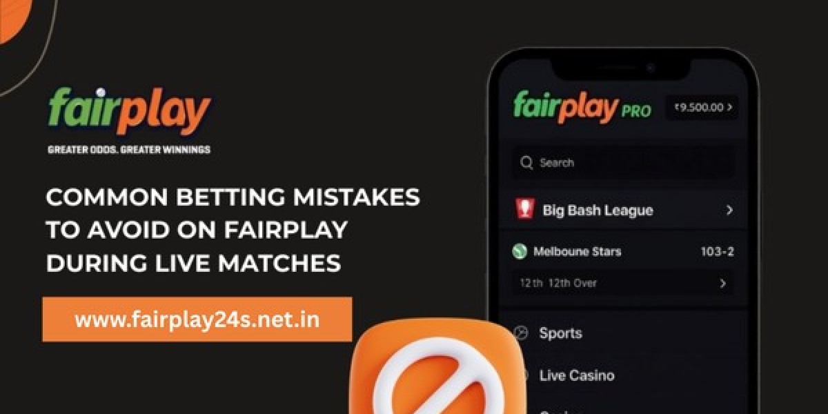 Common Betting Mistakes to Avoid on Fairplay24 During Live Matches